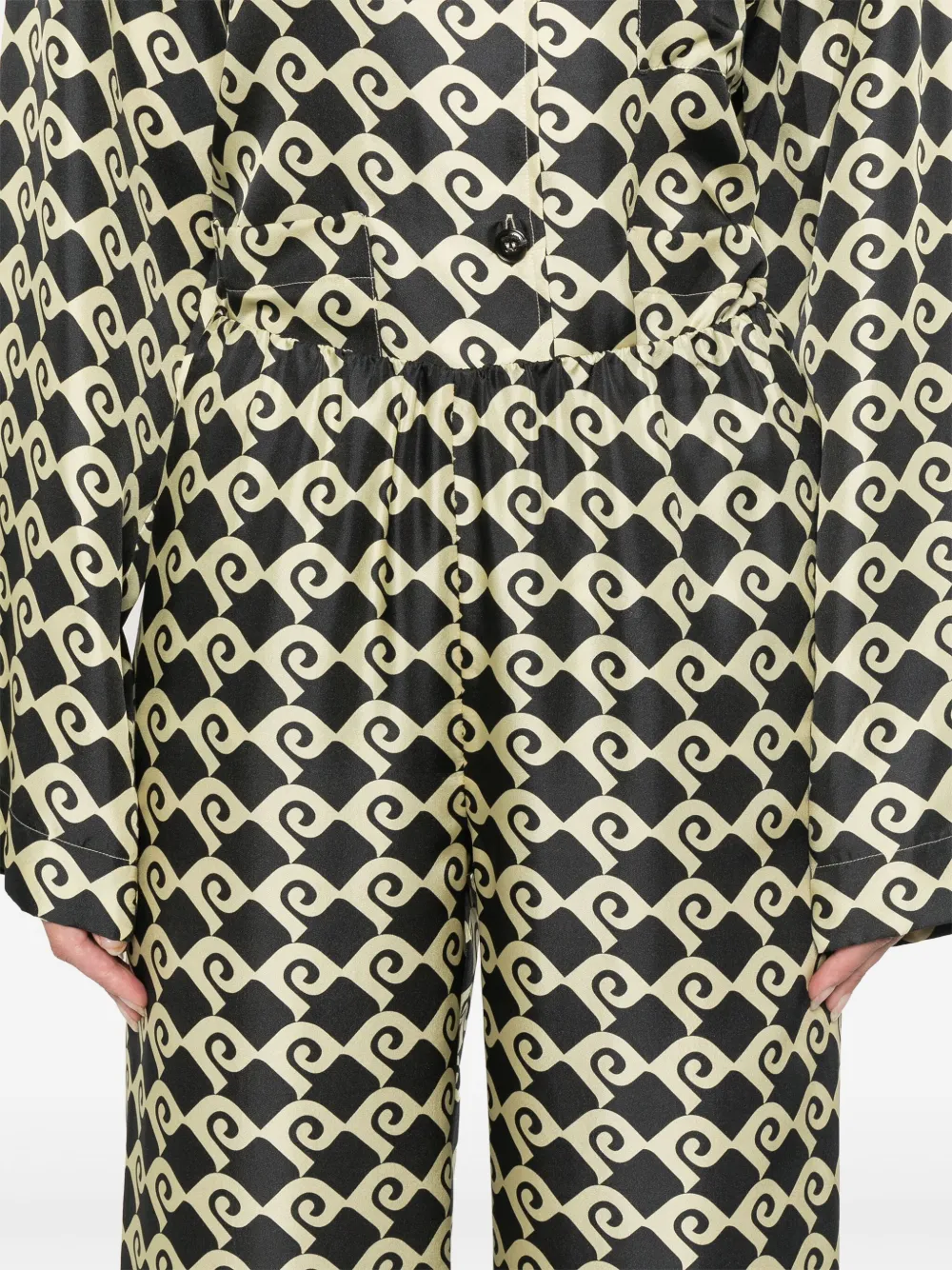 Affordable Nanushka geometric trousers Women