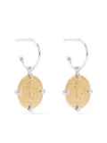 Wouters & Hendrix coin-embellished earrings - Silver