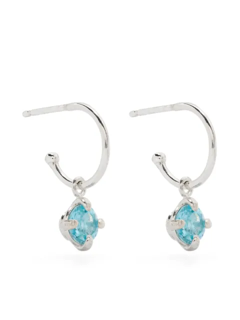 Wouters & Hendrix topaz hoop earrings