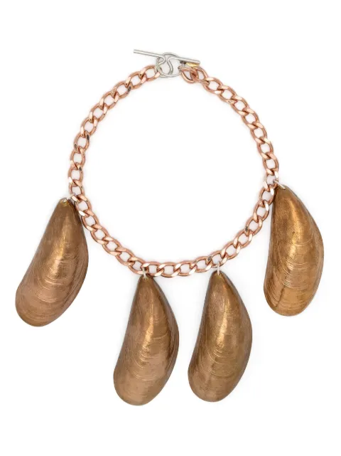 Wouters & Hendrix large-mussels chain necklace