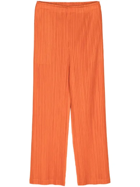 Pleats Please Issey Miyake plissé trousers