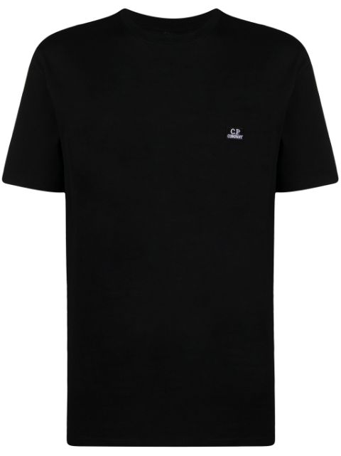 logo-embroidered T-shirt