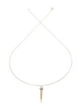 WWAKE 14kt yellow gold Two-Step opal necklace
