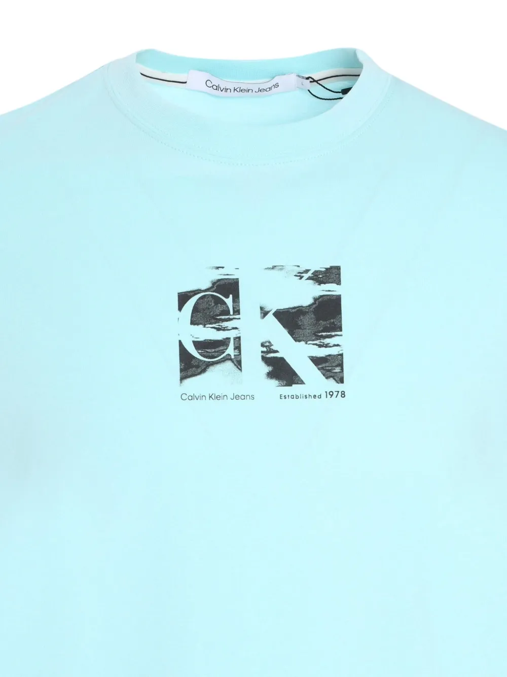 Calvin Klein T-shirt met logoprint Blauw