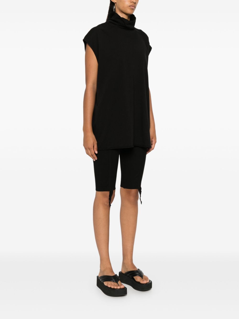 Shop Rick Owens Drkshdw Edfu T Top In Schwarz