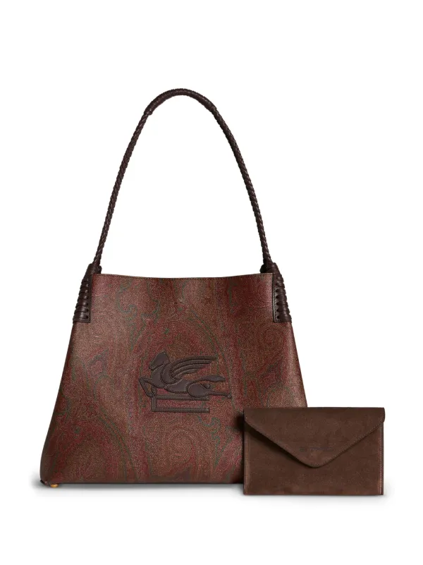 【ETRO】Women's Tote Bag Etro Essential Paisley-Print Shopping Tote Bag | Neiman Marcus