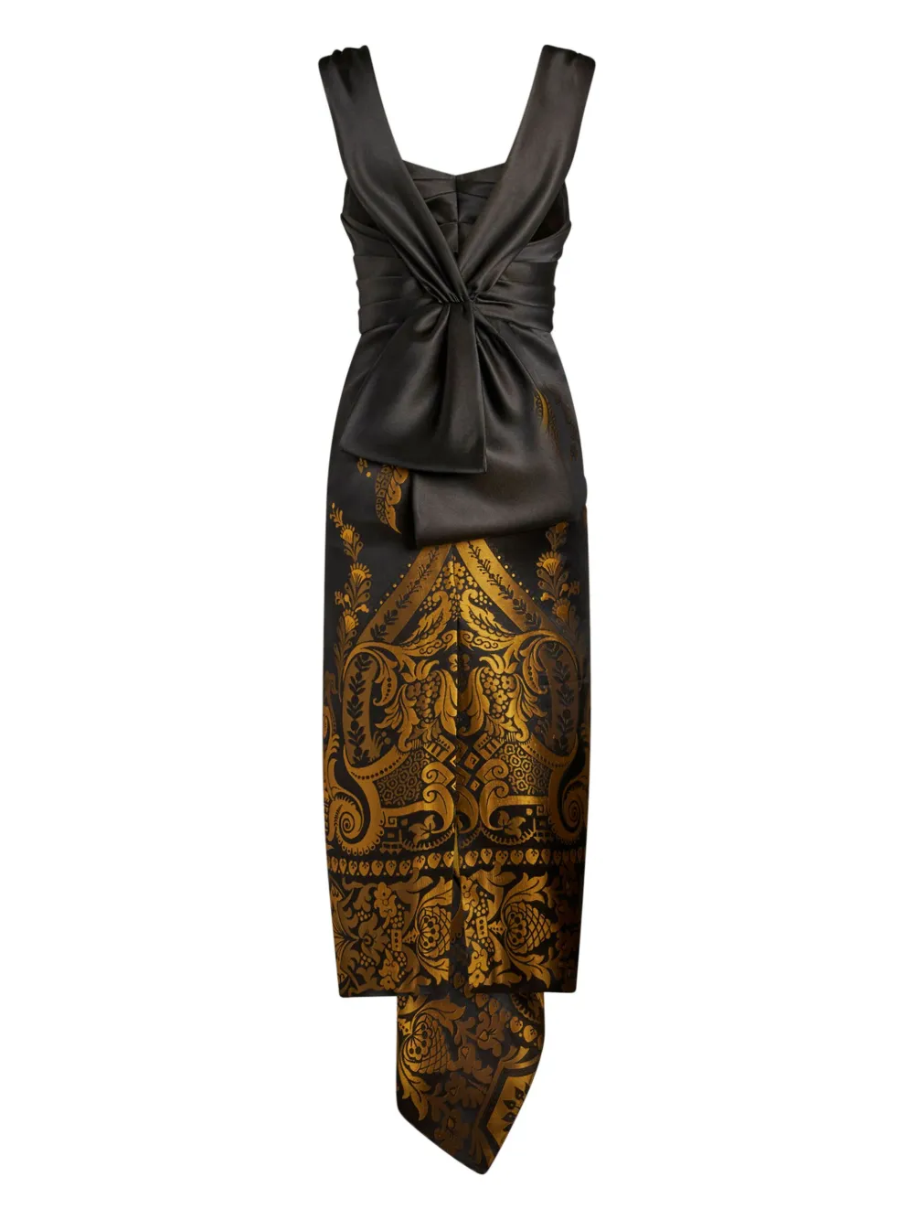 【ETRO】ジャカード ノット ドレス ETRO ジャカード ドレス | ブラック | FARFETCH JP