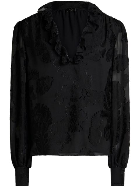 ETRO jacquard blouse Women