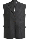 ETRO wool jacquard waistcoat - Grey