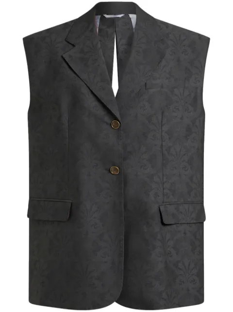 ETRO صديري صوف جاكار