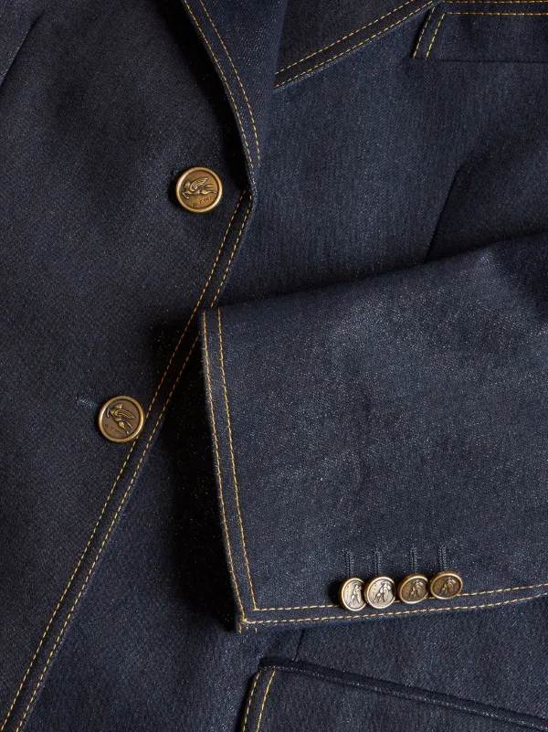 ETRO デニムジャケット | ブルー | FARFETCH JP