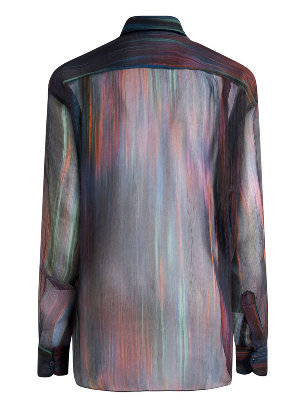 ETRO printed ruched shirt Women