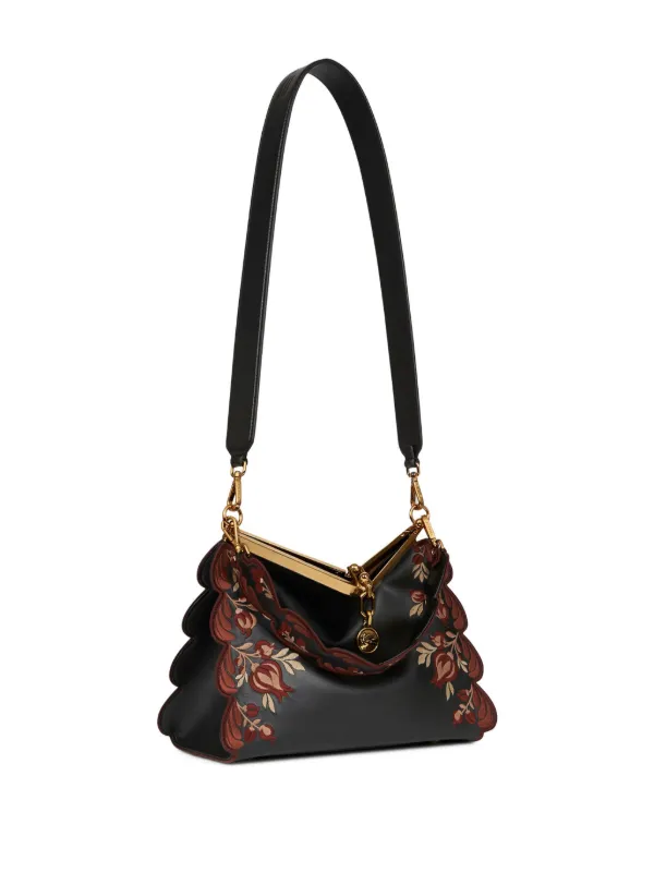 【★日本未入荷★】ETRO ☆ ミディアム VELA バッグ ETRO Medium Embroidered Vela Shoulder Bag | Black | FARFETCH