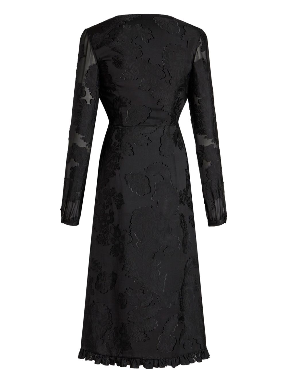 ETRO jacquard silk midi dress Women