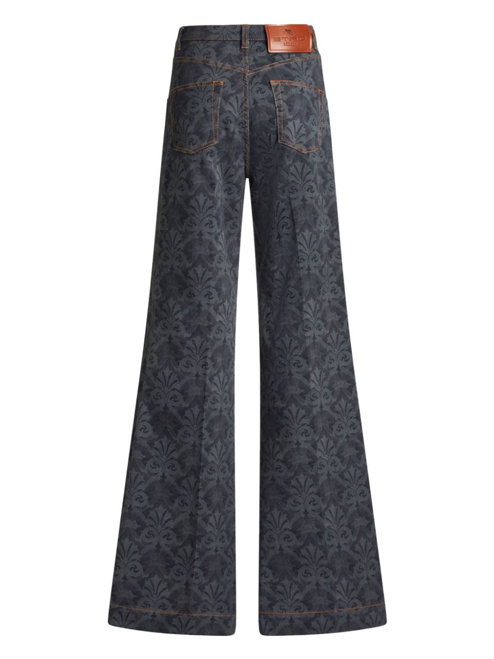 ETRO printed flared jeans Women