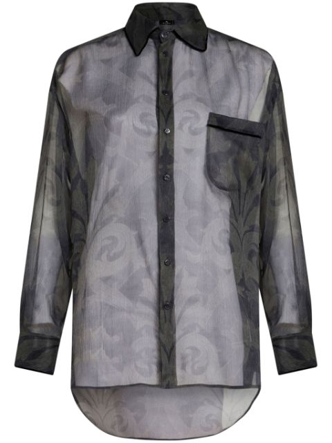 ETRO printed silk shirt Women