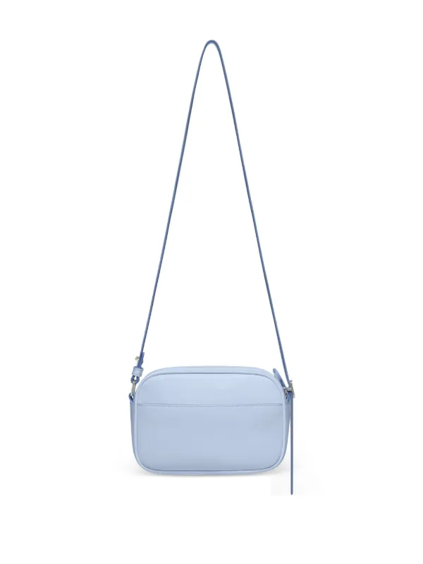 Courrèges Bolsa Transversal Reedition De Couro | Azul | FARFETCH BR