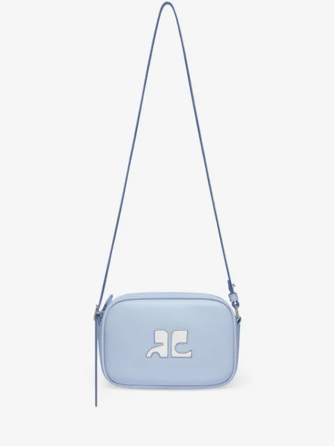 Courrèges Reedition leather camera bag