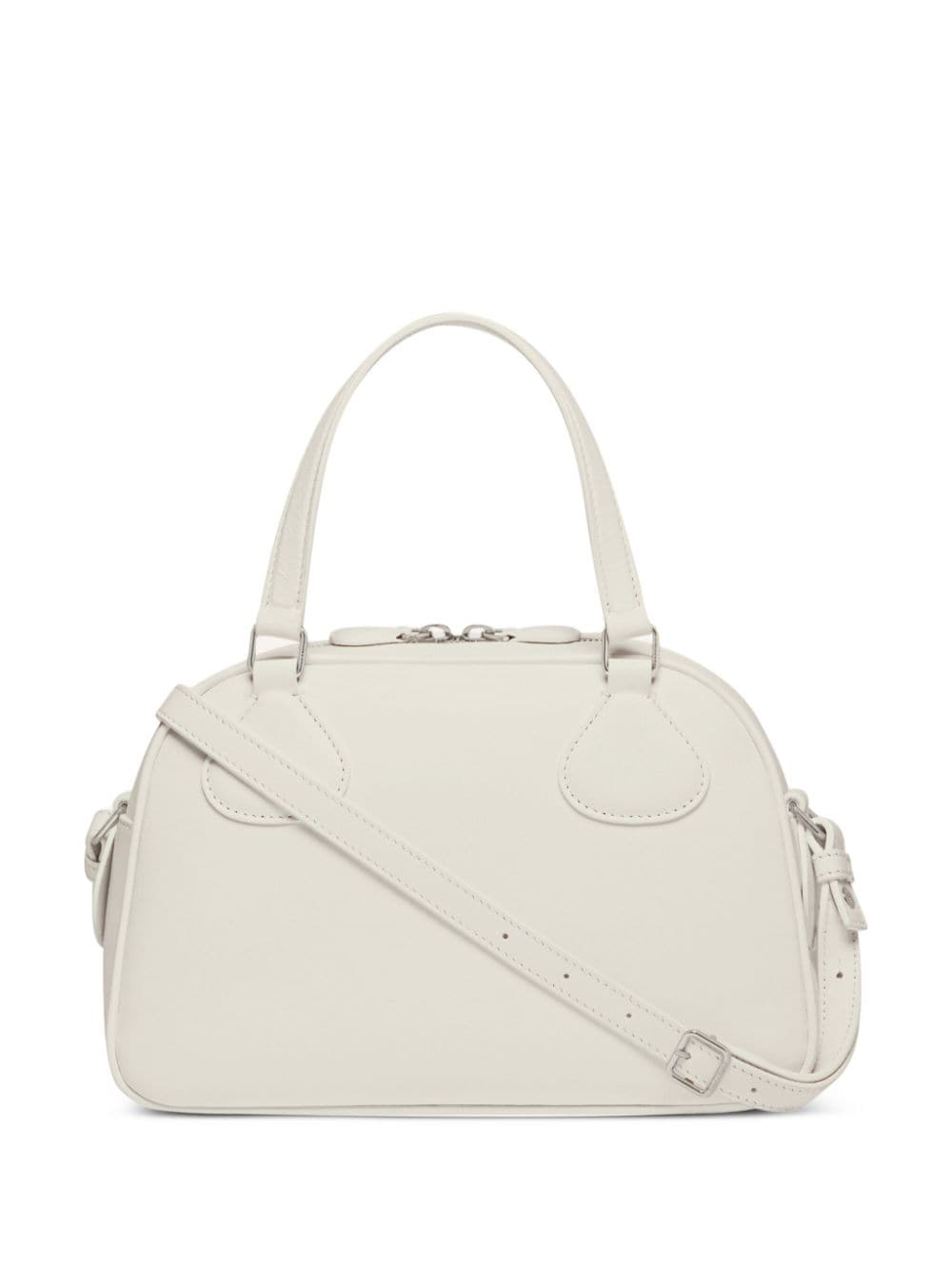 Courrèges Reedition Bowling bag - Beige