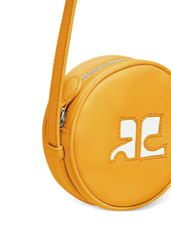 Courrèges Reedition Small Circle Bag | Yellow | FARFETCH CZ