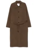 Nanushka Lucian coat - Brown