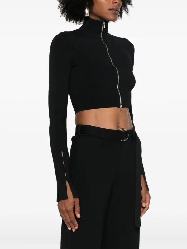 Nanushka zip-up Cardigan | Black | FARFETCH