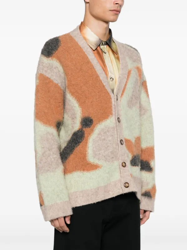 Nanushka Nessin Cardigan | Orange | FARFETCH