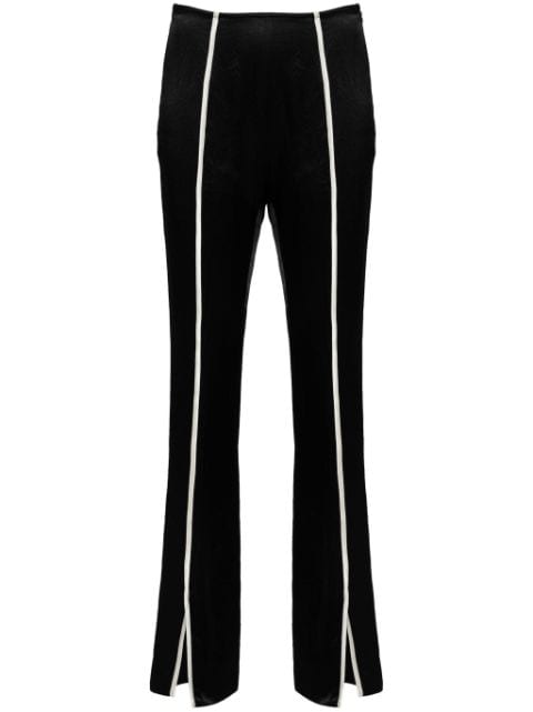 Affordable Nanushka contrasting-trim slim trousers Women