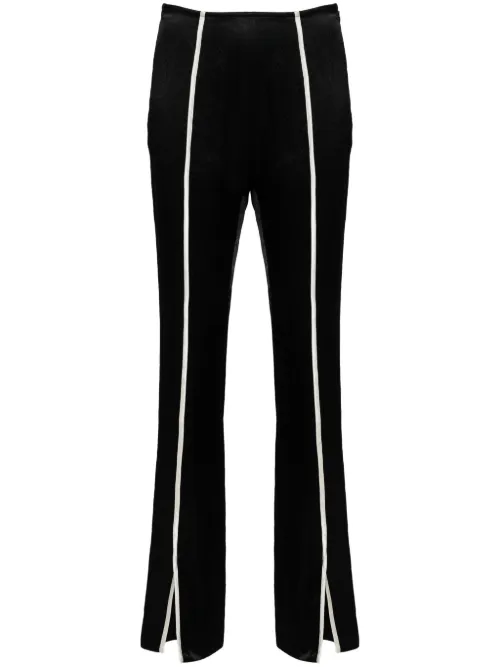 Pantalon slim à bords contrastants - Nanushka - Modalova