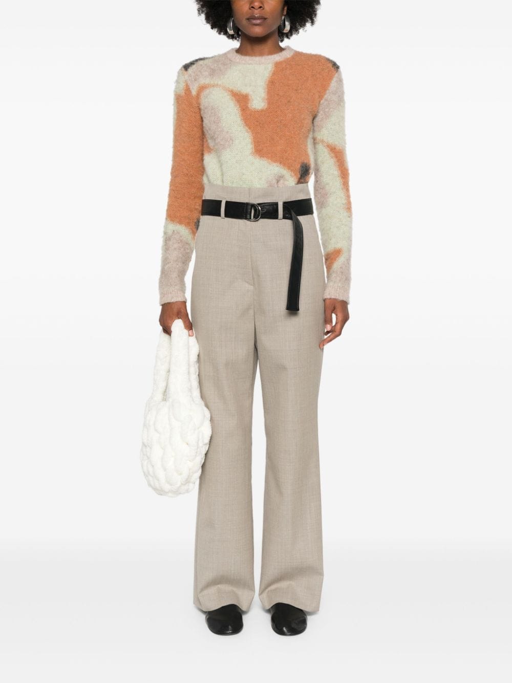 Nanushka Straight broek - Beige