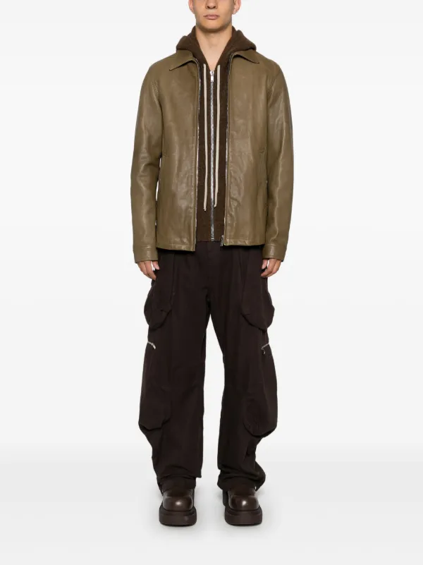 Rick Owens Brad Jacket | Brown | FARFETCH JO