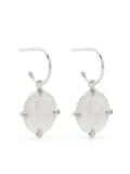 Wouters & Hendrix Coin hoop earrings - Silver