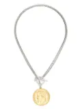 Wouters & Hendrix coin-pendant necklace - Silver