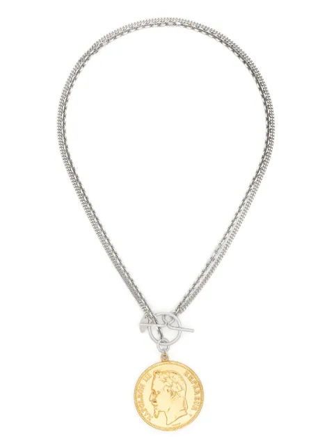 Wouters & Hendrix coin-pendant necklace