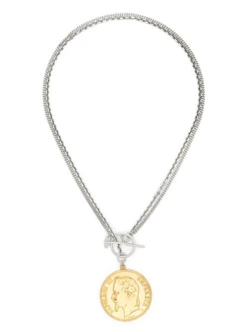 Coin-pendant necklace - Wouters & Hendrix - Modalova