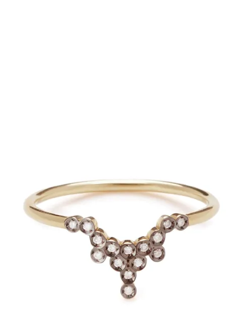 Yannis Sergakis 18kt yellow gold Charnières diamond ring