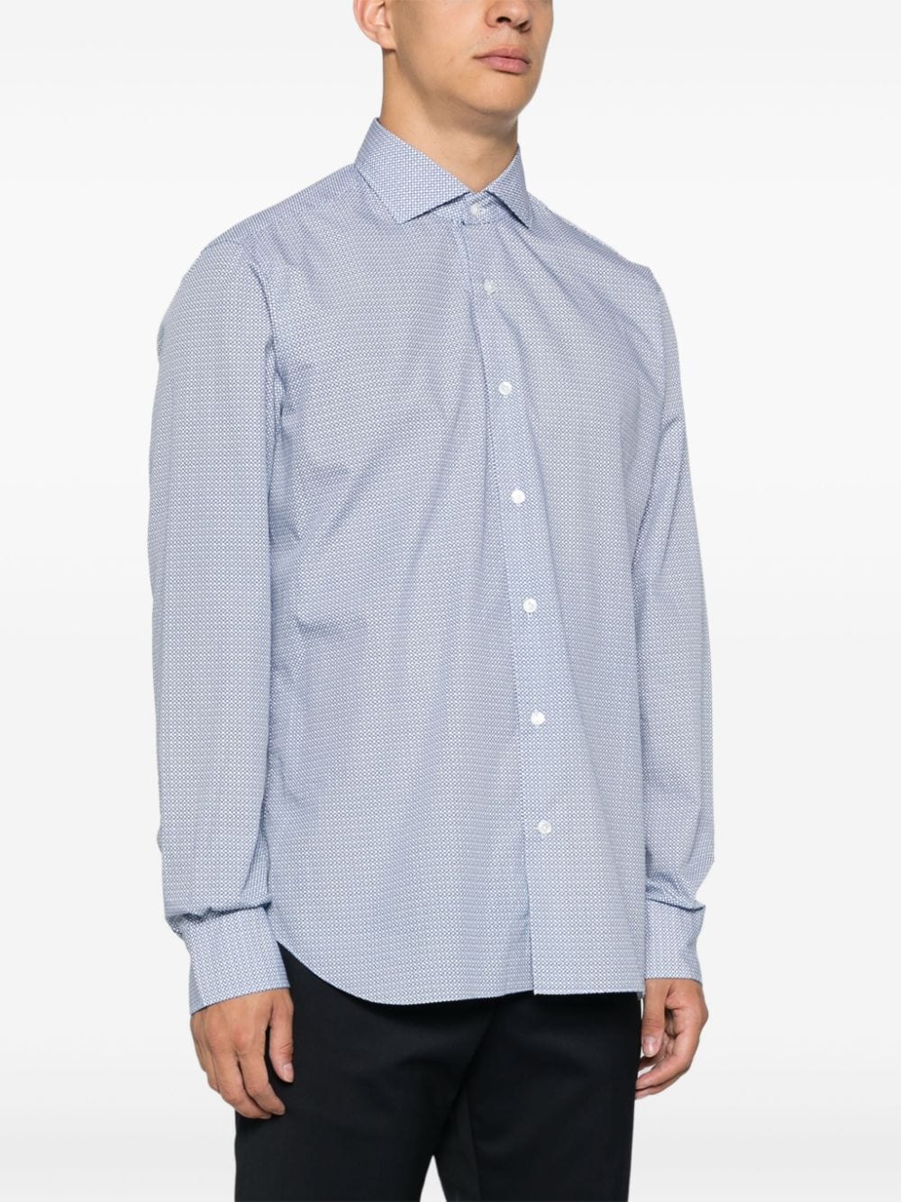 Shop Barba Dandy Life Shirt In Blue