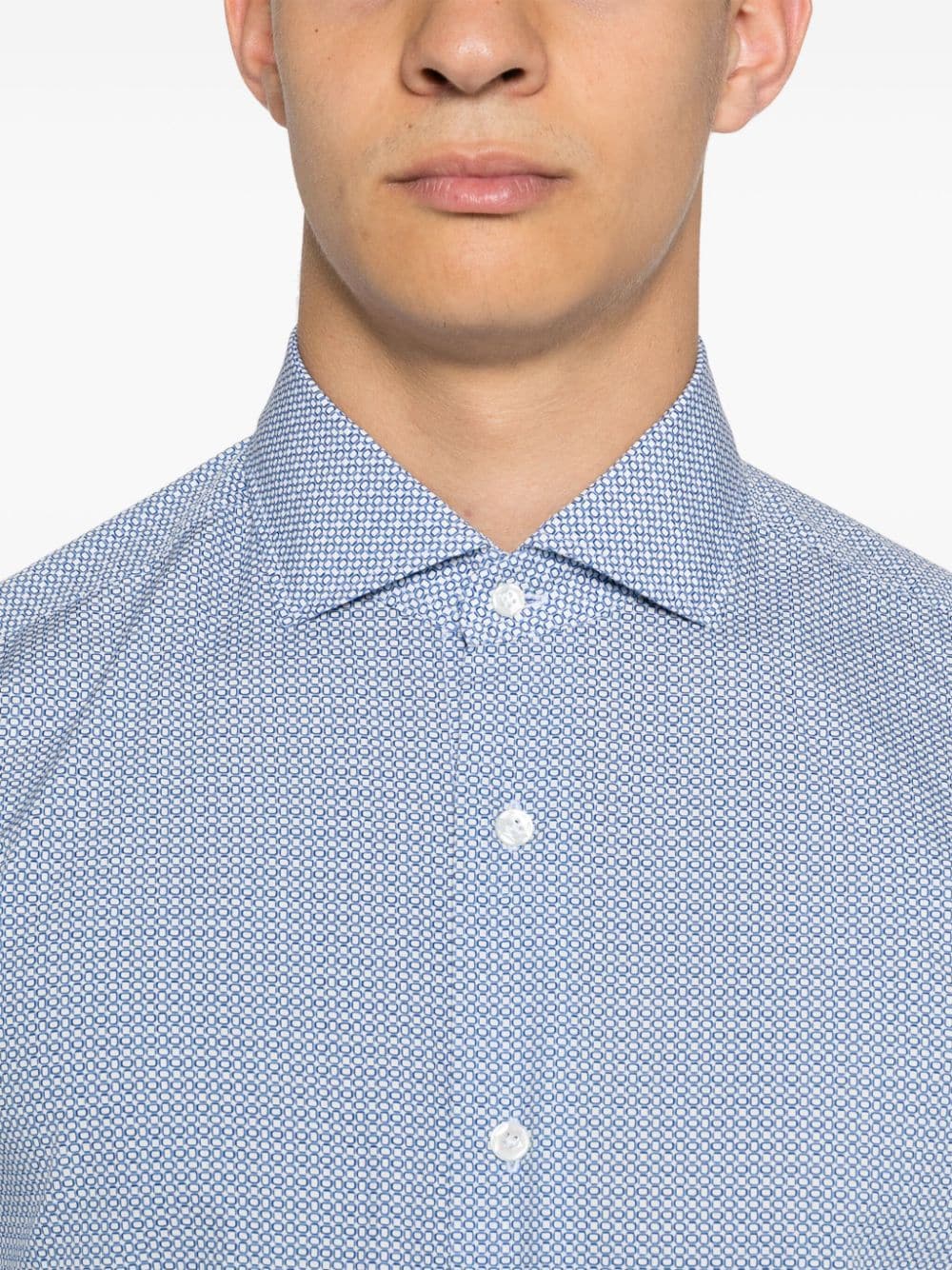 Shop Barba Dandy Life Shirt In Blue