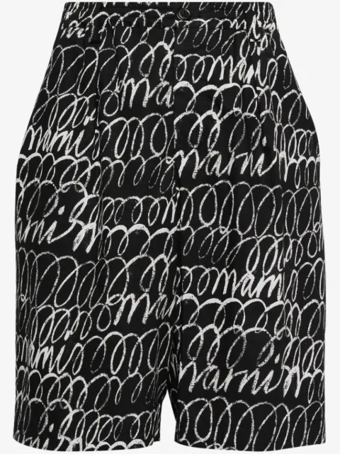 Marni bermudas con estampado Ecos