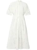 ERDEM short-sleeve midi dress - White