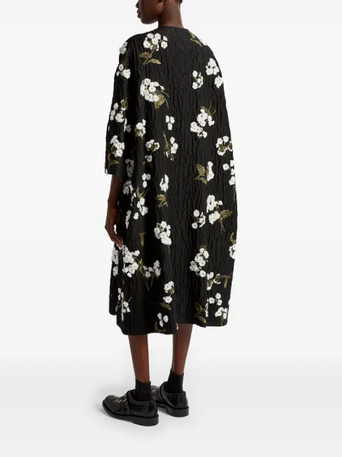 ERDEM Evening coat PS25C4BECLEMBCLOQUE - 3