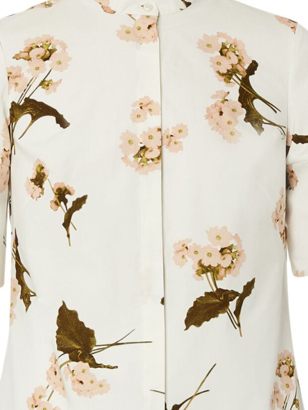 ERDEM short-sleeved shirt - Wit