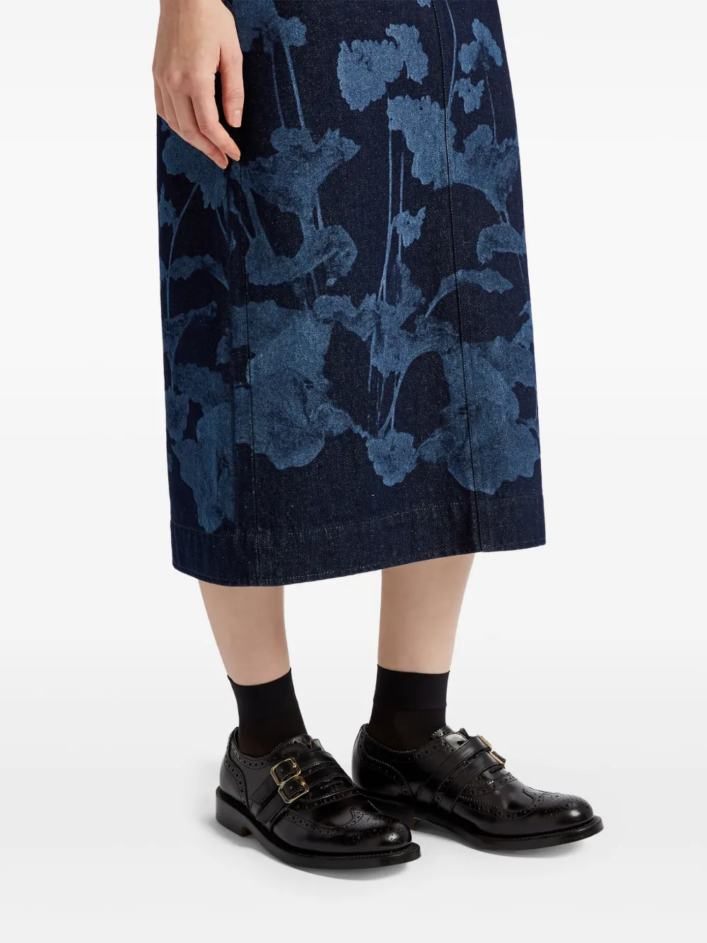 ERDEM SLEEVELESS MIDI DRESS