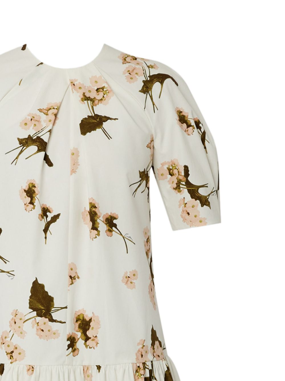 ERDEM printed dress - White