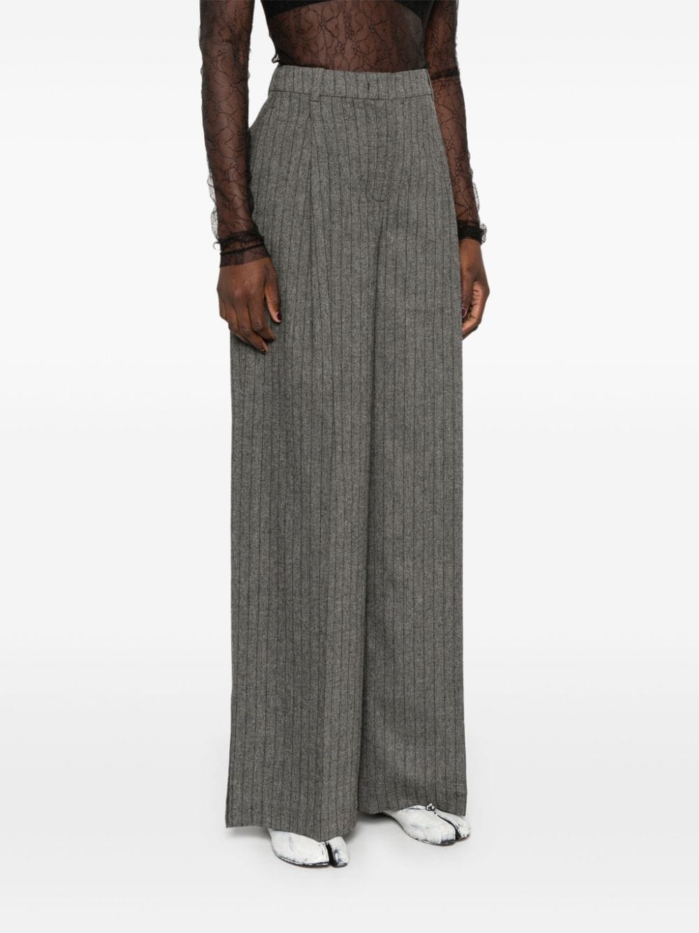 Shop The Garment Tilda Trousers In Grey