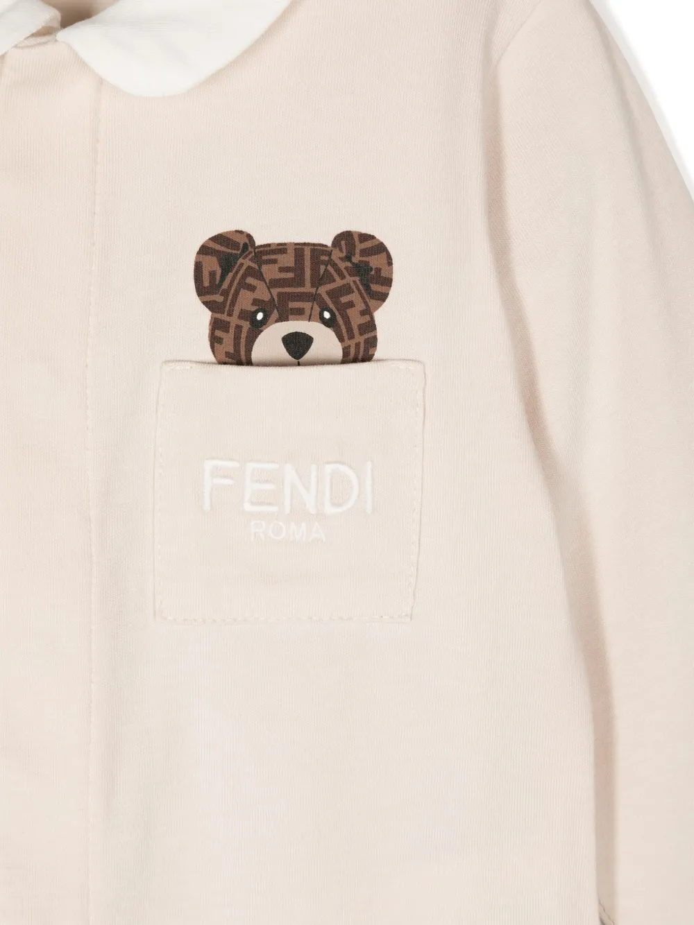 Fendi Kids Tutina con ricamo | Tutina | Image 2