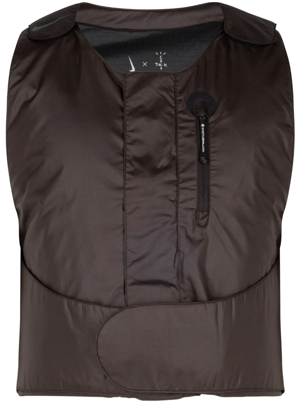 Travis Scott X Nike Cactus Jack Nrg Bh "velvet Brown" Vest In Brown