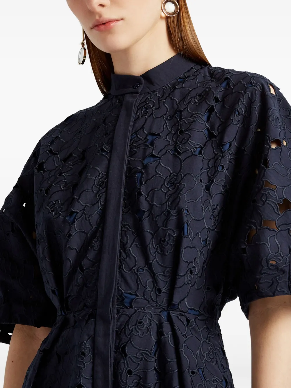 ERDEM MIDI SHIRT DRESS 