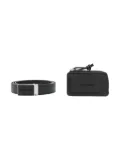 Emporio Armani leather gift box (set of two) - Black