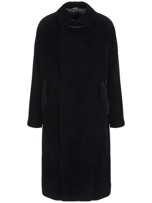 Manteau en velours - Giorgio Armani - Modalova